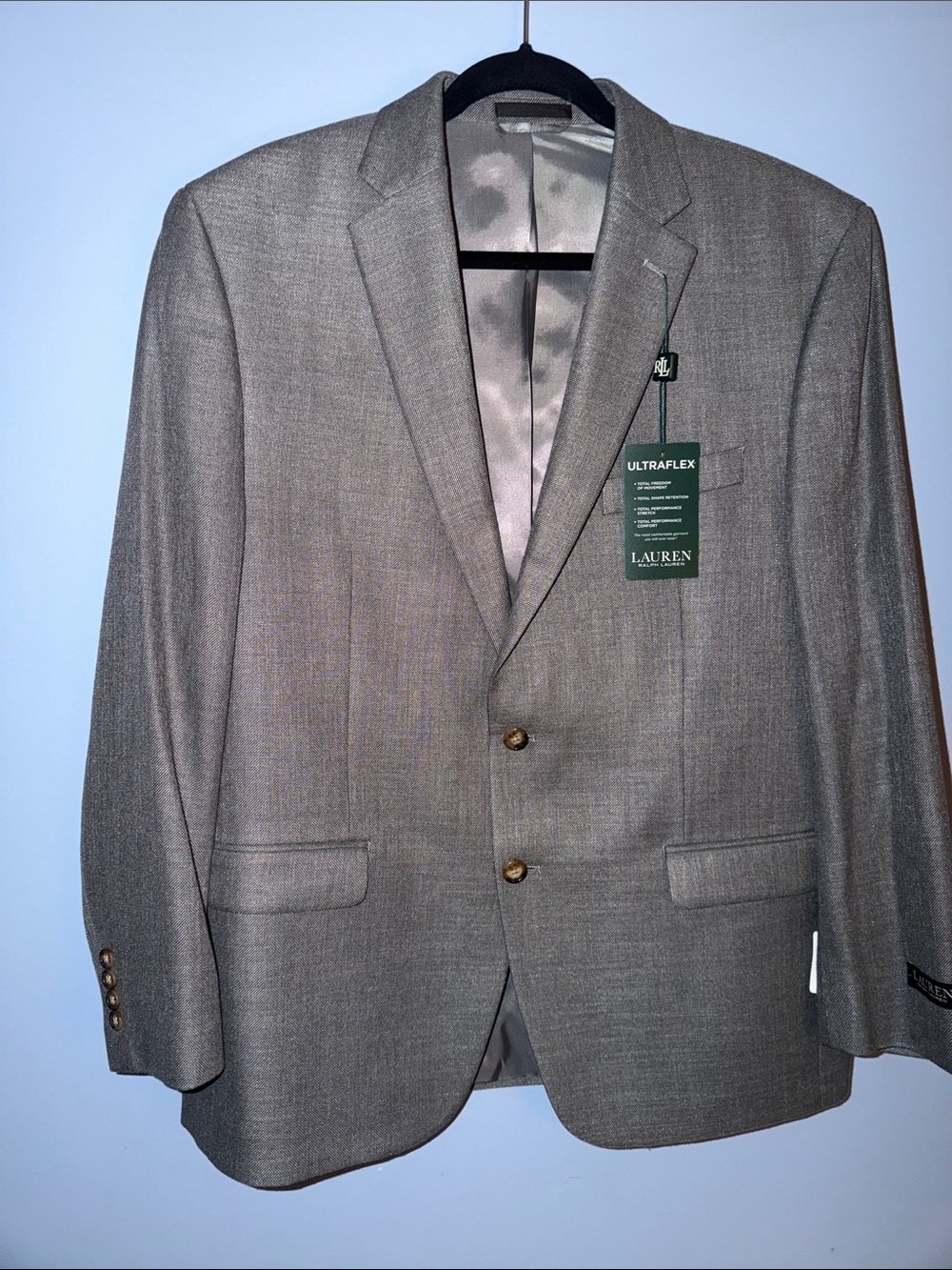 Ralph Lauren Light Weight Sport Coat Gray/Taupe